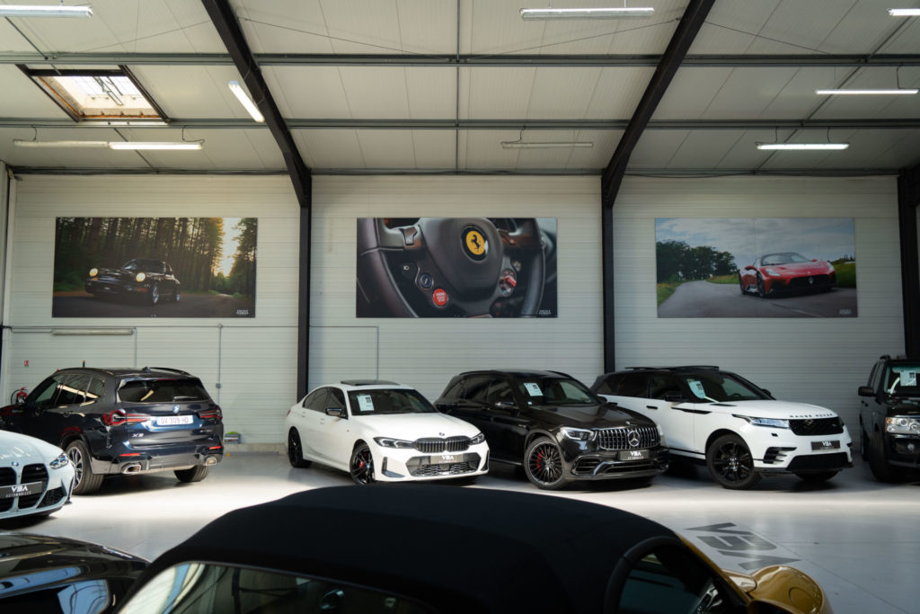 Agence Marsan {Décoration murale / VBA Automobiles}