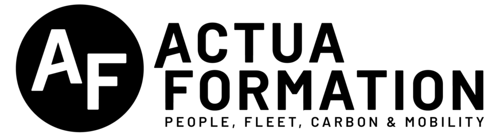 Actua formation logo noir